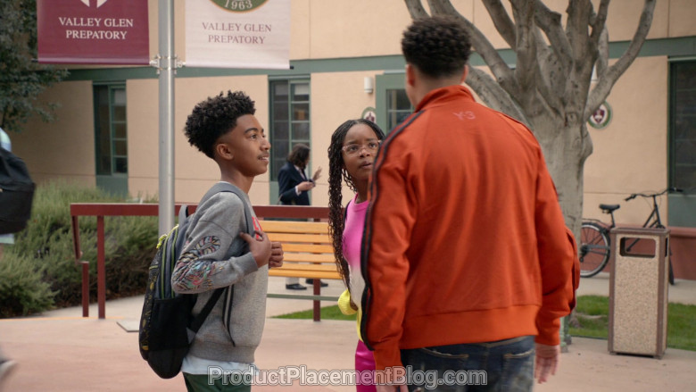 Y-3 Men's Orange Jacket of Marcus Scribner in Black-ish S06E21 (2)