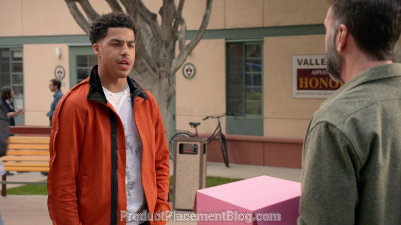 Y-3 Men's Orange Jacket of Marcus Scribner in Black-ish S06E21 (4)