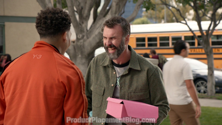 Y-3 Men's Orange Jacket of Marcus Scribner in Black-ish S06E21 (5)