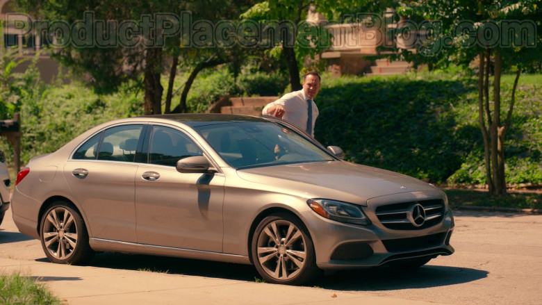 Actor Chris Klein as Bill Townsend Using Mercedes-Benz C-Class Car in Sweet Magnolias S01E06 Netflix TV Show (1)