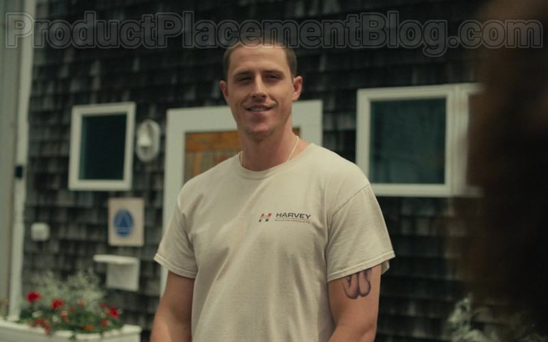 Actor Wearing Harvey Building Products T-Shirt in Hightown S01E0 TV Series