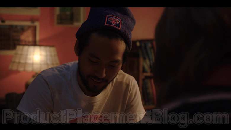 Actor Wearing New Era Knicks Men’s Beanie in Love Life S01E01 HBO MAX TV Series (2)