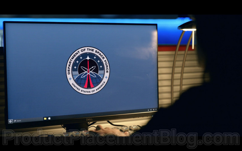 Actors Using Dell Monitors in Space Force Season 1 Episode 9 It's Good To Be Back On The Moon 2020 (1)