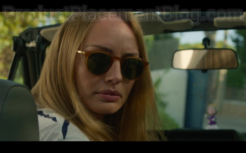 Actress Laura Haddock as Zoe Walker Wearing Mykita Sunglasses in White Lines TV Show by Netflix (1)