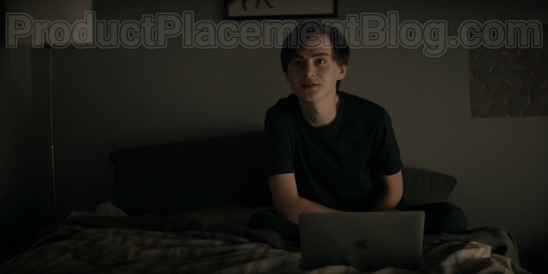 Apple MacBook Laptop Used by Actor Jaeden Martell in Defending Jacob S01E07 (2020) TV Show