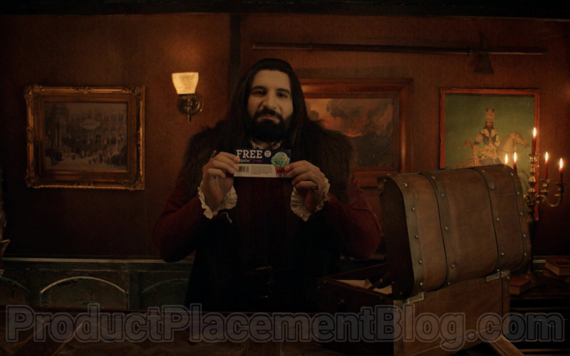 Baskin Robbins Coupon in What We Do in the Shadows S02E04 The Curse (2020)