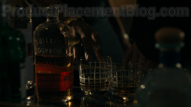 Bulleit Bourbon Whiskey Bottle in Billions S05E05 Contract (2020)