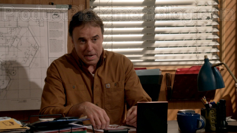 Carhartt Brown Shirt Worn by Kevin Nealon in Man with a Plan S04E11 TV Series (1)