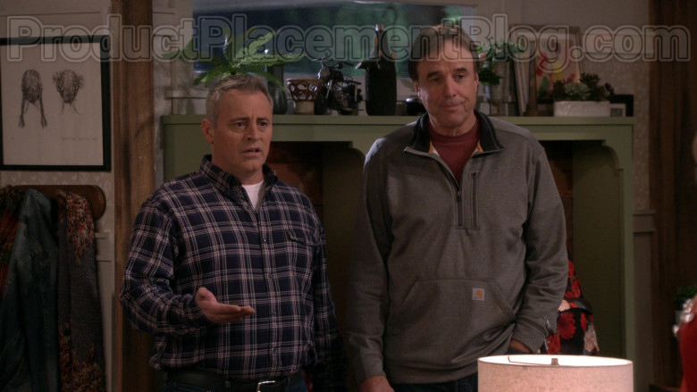 Carhartt Force Extremes Mock Neck Half Zip Sweatshirt of Kevin Nealon in Man with a Plan S04E09