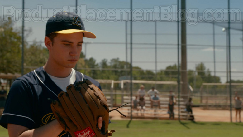 Carson Rowland as Tyler ‘Ty' Townsend Wearing Rawlings Glove in Sweet Magnolias S01E03 TV Show by Netflix (1)