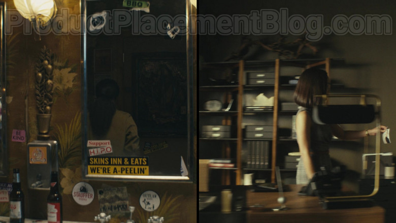 Coors and Budweiser Beer Bottles in Homecoming S02E05
