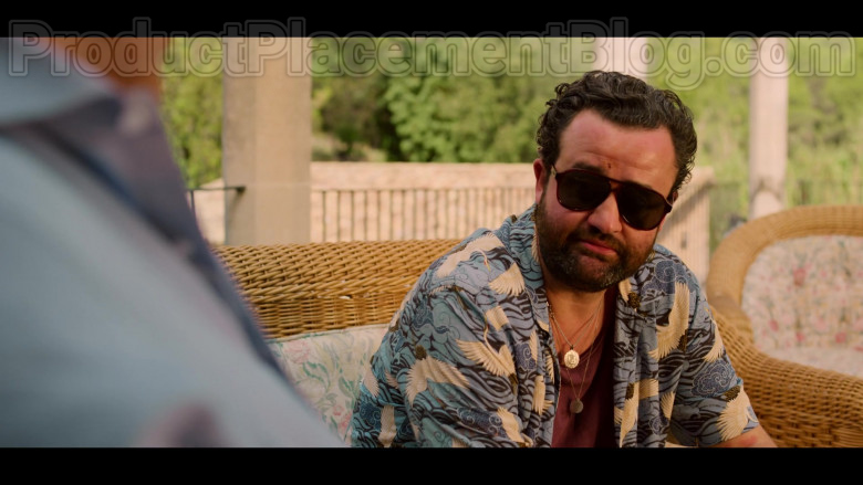 Daniel Mays as Marcus Wears Quay Men's Sunglasses in White Lines TV Show (1)