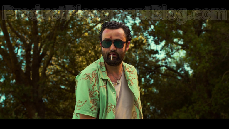 Daniel Mays as Marcus Wears Quay Men's Sunglasses in White Lines TV Show (4)