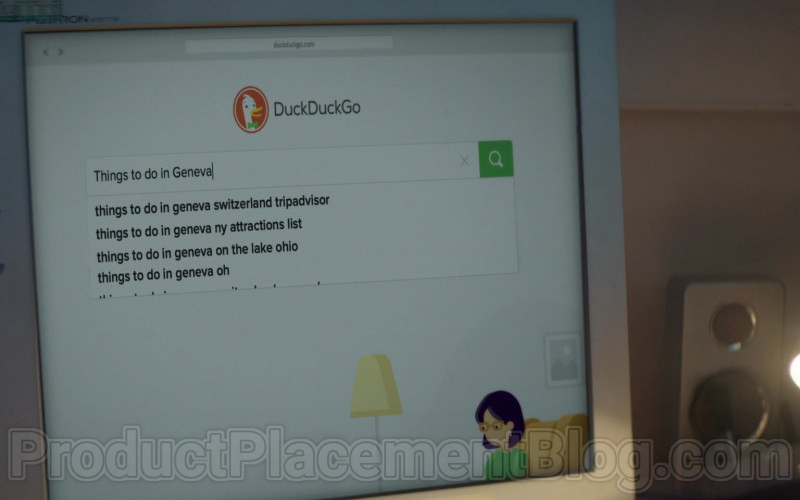 DuckDuckGo Internet Search Engine in Trying S01E06 Show Me the Love (2020)