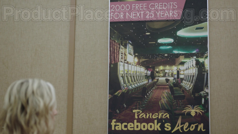 FaceBook Poster in Upload S01E08 Shopping Other Digital After-Lives (2020)