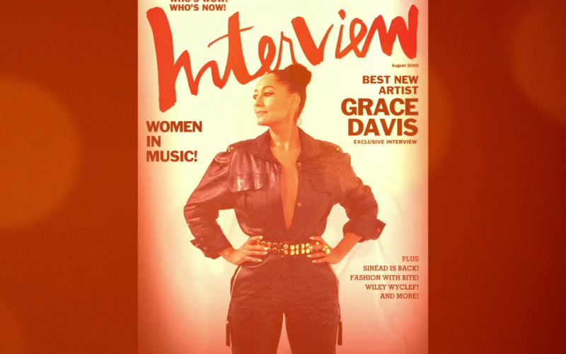 Interview Magazine Cover in The High Note (2020)