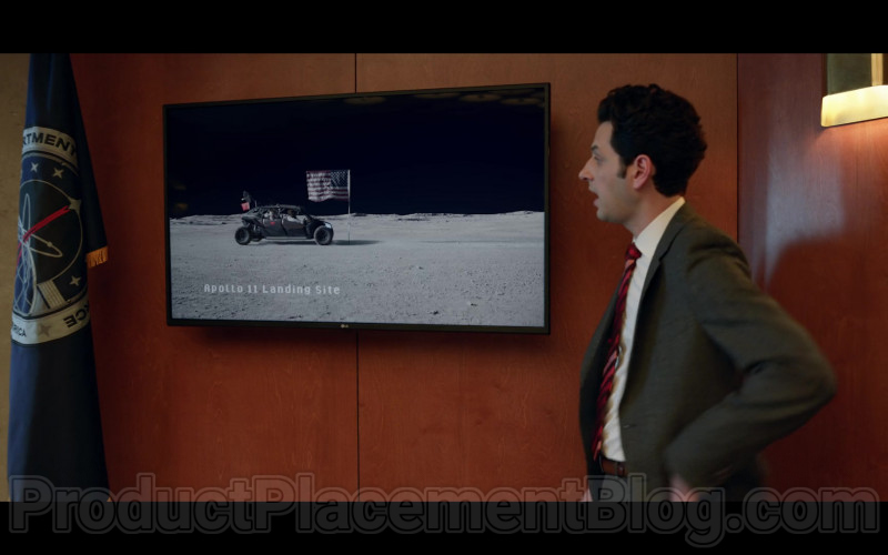 LG LED TV in Space Force S01E10 Proportionate Response (2020)