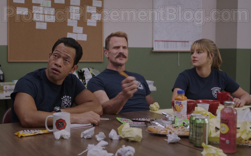 Naked Juice and M&M’s Candies in Tacoma FD S02E06 The C-Team (2020)