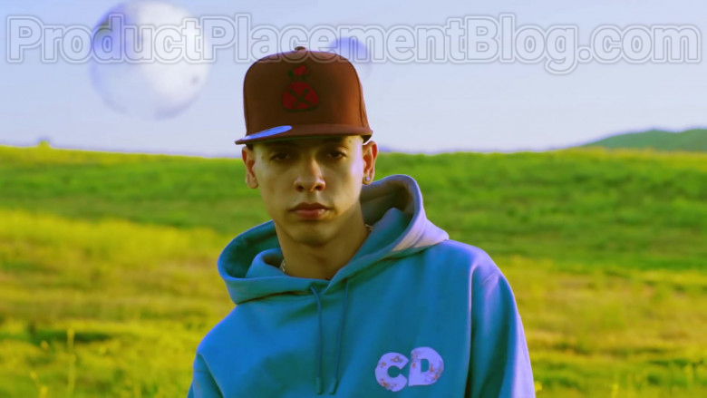 Natanael Cano Wearing Dior Oversized Hoodie Daniel Arsham Print Outfit in “Arriba” Music Video (3)
