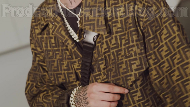 Natanael Cano Wears Fendi Shirt Outfit in “Arriba” Music Video (6)