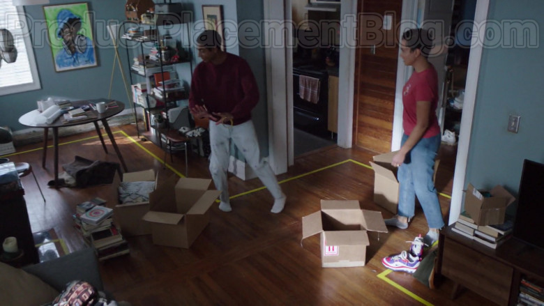 Nike Sneakers of Michele Weaver as Luly Perry in Council of Dads S01E02 I'm Not Fine (2020)