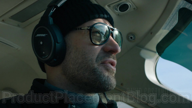 Persol Glasses and Bose Headset of Corey Stoll as Michael Prince in Billions TV Show