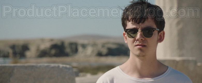 Ray-Ban Clubmaster Polarized Sunglasses of Asa Butterfield in Greed (2019)