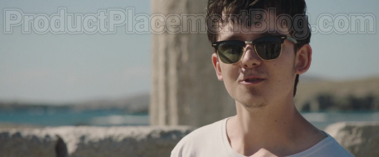 Ray-Ban Clubmaster Polarized Sunglasses of Asa Butterfield in Greed (2020)