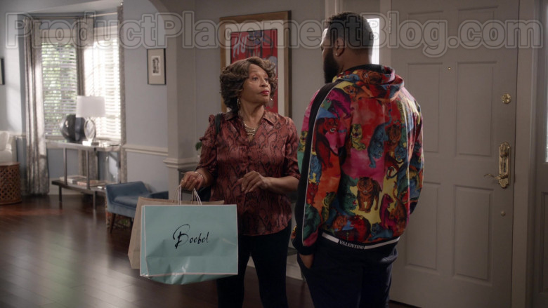 Valentino Multi-Tiger Pullover Hoodie of Anthony Anderson as Dre in Black-ish TV Series (1)