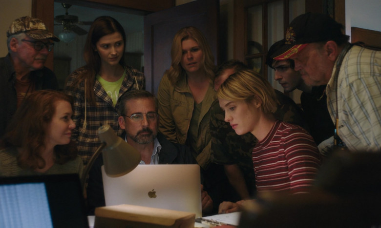 Actors Using Apple MacBook Laptop in Irresistible Movie