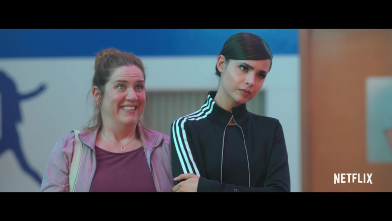 Adidas Jacket Outfit Worn by Sofia Carson in Feel the Beat Movie (1)