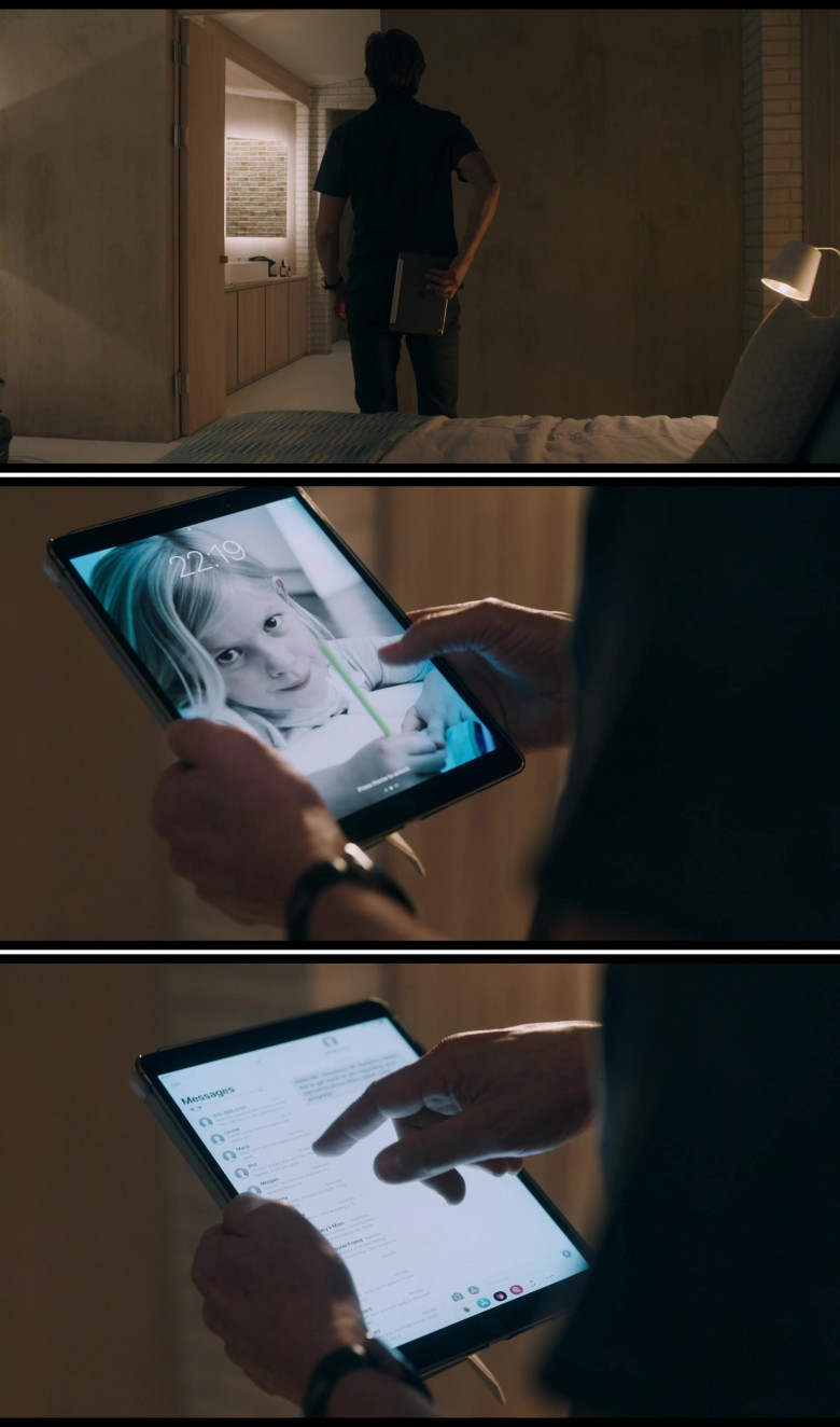 Apple iPad Tablet Used by Kevin Bacon in You Should Have Left (2020)
