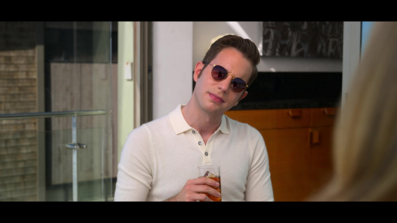 Ben Platt as Payton Hobart Wears Ray-Ban Round Sunglasses in The Politician Season 2 Episode 1 TV Show (2)