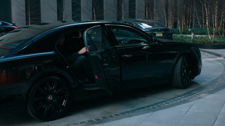 Bentley Flying Spur Black Car Used by Damian Lewis as Robert ‘Bobby' Axelrod in Billions S05E06