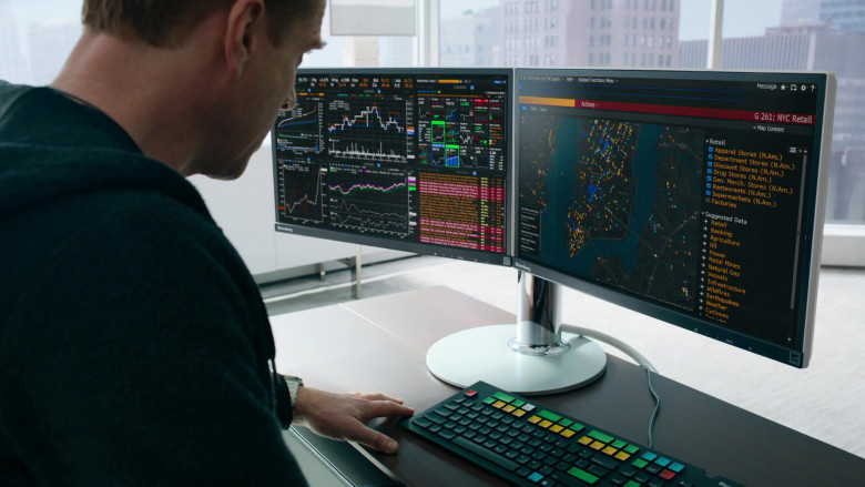 Bloomberg Terminals Used by Damian Lewis as Bobby Axelrod In Billions S05E07 (2)