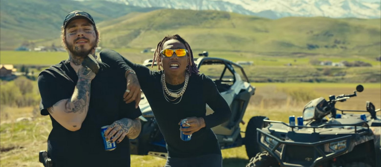 Bud Light Beer Enjoyed by Tyla Yaweh and Post Malone in Tommy Lee 2020 Music Video (11)