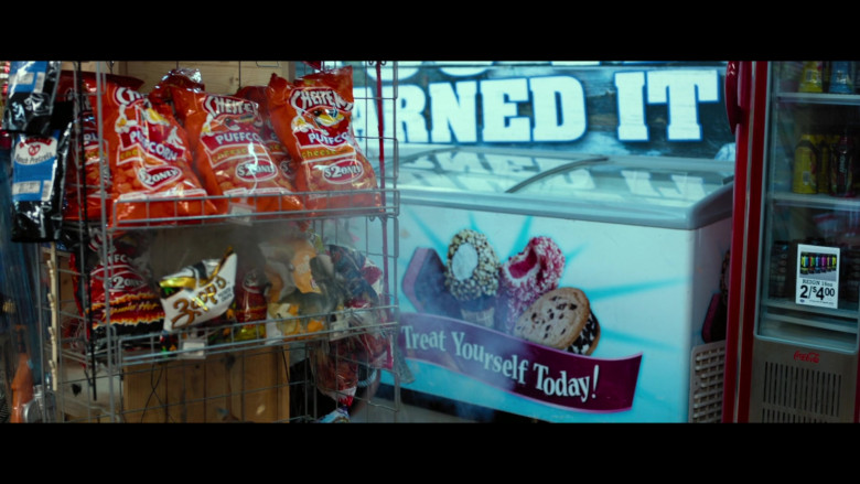 Chester's Puffcorn Snacks and Zapp's Chips in Infamous (2020)