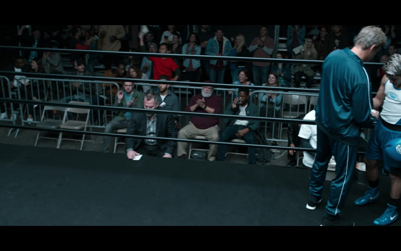 Christian Navarro as Tony Padilla Wearing Nike Boxing Blue Shoes in 13 Reasons Why S04E05 TV Show
