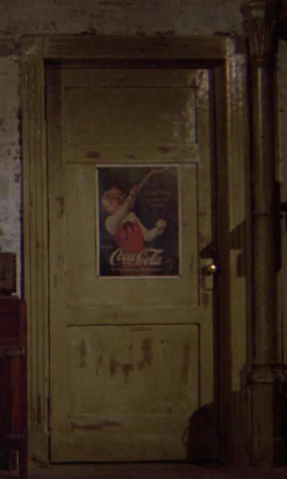 Coca-Cola Poster in Once Upon a Time in America (1984)