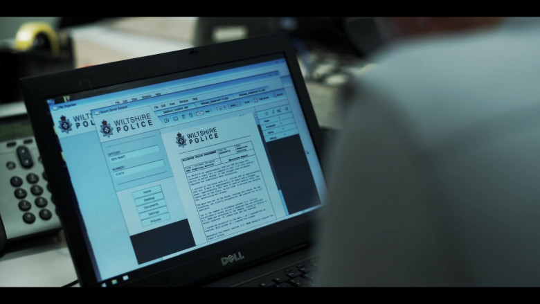 Dell Laptop in The Salisbury Poisonings Episode 1 (2020)