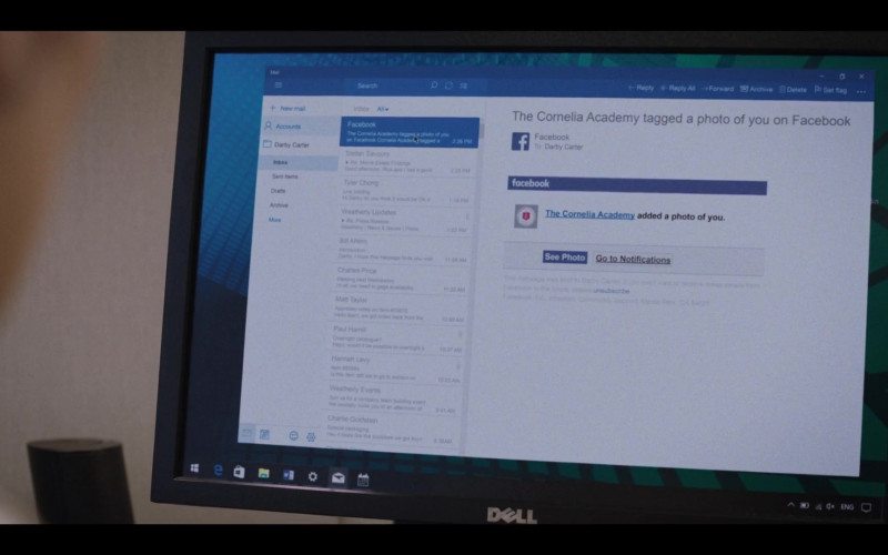 Dell Monitor and Facebook in Love Life S01E06 Magnus Lund Part II (2020)