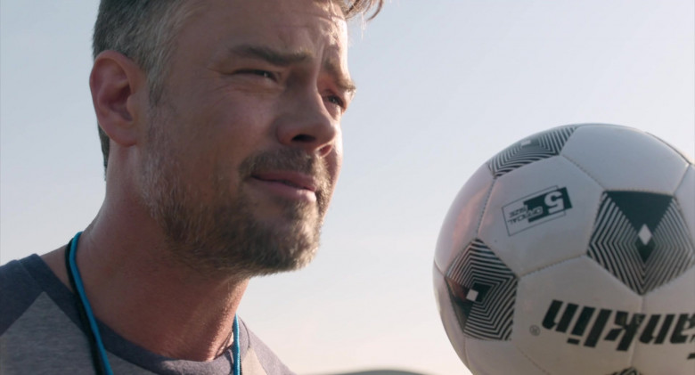 Franklin Sports Soccer Ball Held by Josh Duhamel as Lukas in Think Like a Dog Movie (1)