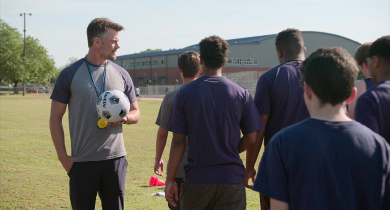 Franklin Sports Soccer Ball Held by Josh Duhamel as Lukas in Think Like a Dog Movie (4)