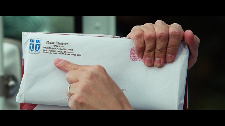 Ken Jeong as Mailman Holding Duke University Envelope in Big Mommas Like Father, Like Son Comedy Film (1)