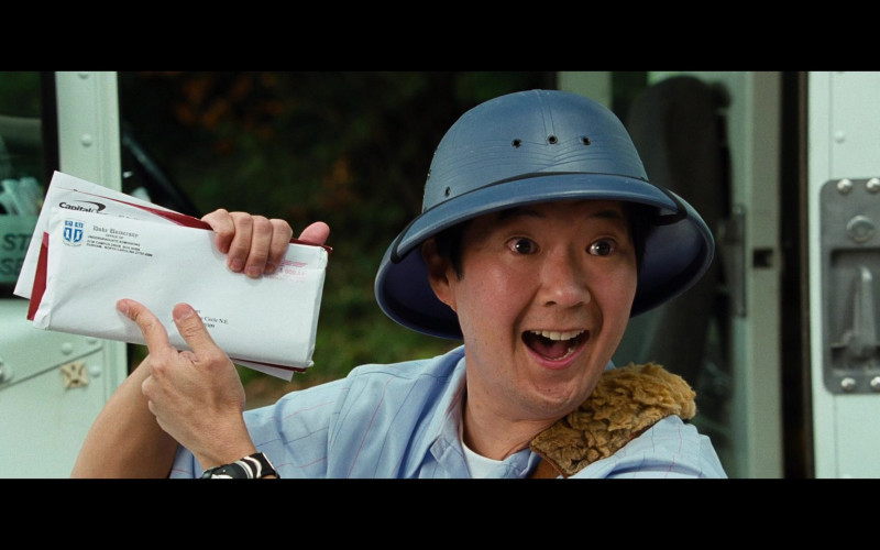 Ken Jeong as Mailman Holding Duke University Envelope in Big Mommas Like Father, Like Son Comedy Film (2)