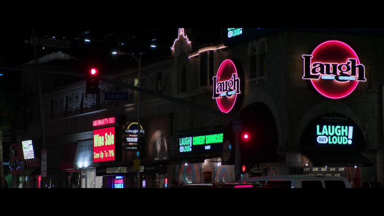 Laugh Factory Comedy Club at Night Spotted in 2 Minutes of Fame Movie (1)