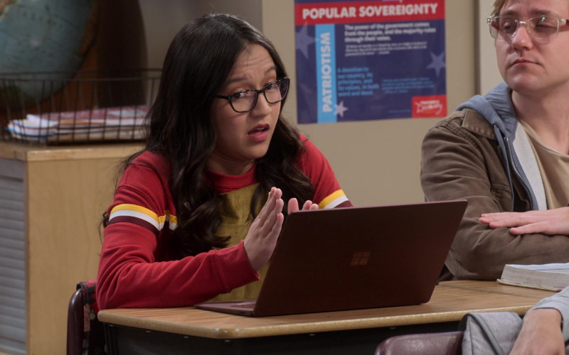 Microsoft Surface Laptop Used by Gloria Aung as Grace in Mr. Iglesias S02E06