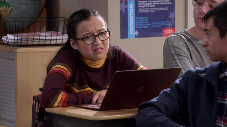 Microsoft Surface Laptop in Mr. Iglesias S02E05 Food for Thought (2020)