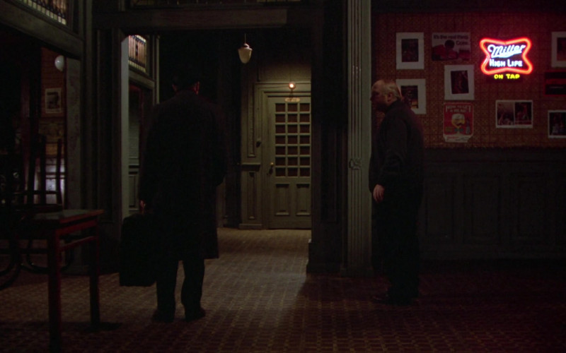 Miller High Life On Tap Beer Neon Sign in Once Upon a Time in America (1984)