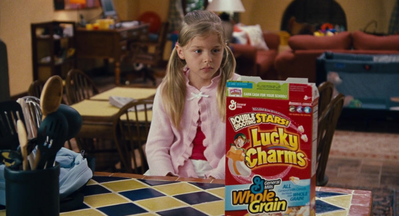 Young Chloë Grace Moretz Enjoying General Mills Lucky Charms Cereal in Big Momma’s House 2 Film (1)